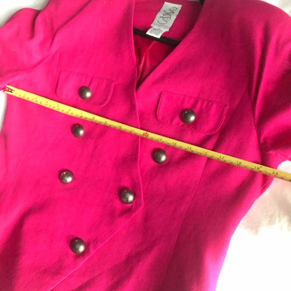 Vintage 100% Silk Matching Skirt Suit Set - Picture 8 of 15